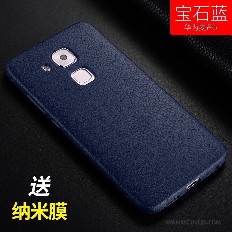Etui Huawei G9 Plus Beskyttelse Anti-fald Sort, Cover Huawei G9 Plus Blød Telefongennemsigtig