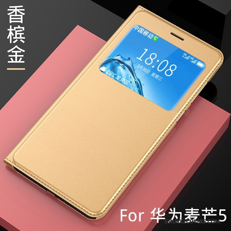 Etui Huawei G9 Plus Beskyttelse Anti-fald Telefon, Cover Huawei G9 Plus Tasker Trend Guld