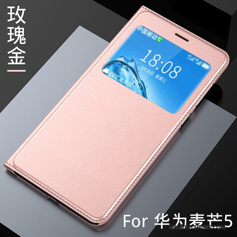 Etui Huawei G9 Plus Beskyttelse Anti-fald Telefon, Cover Huawei G9 Plus Tasker Trend Guld