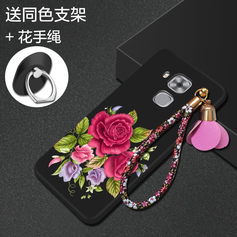 Etui Huawei G9 Plus Beskyttelse Telefonrød, Cover Huawei G9 Plus Silikone Anti-fald Trend