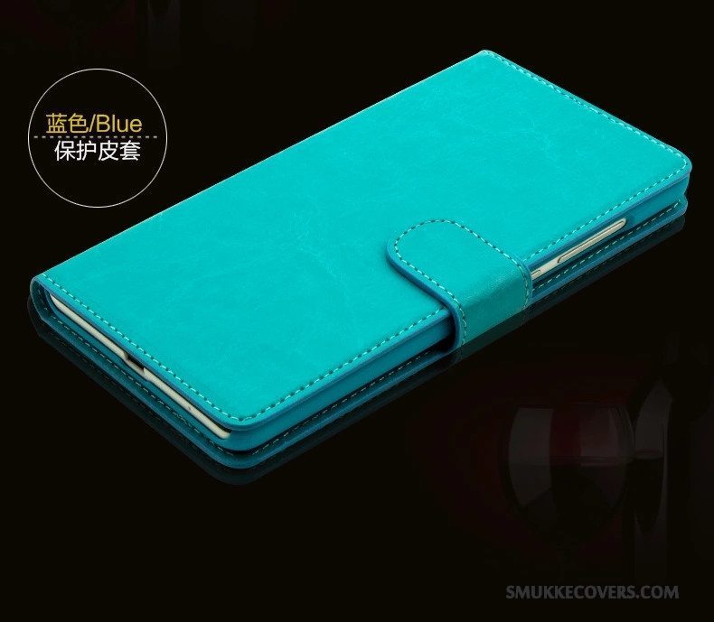 Etui Huawei G9 Plus Beskyttelse Telefonungdom, Cover Huawei G9 Plus Læder Lyserød