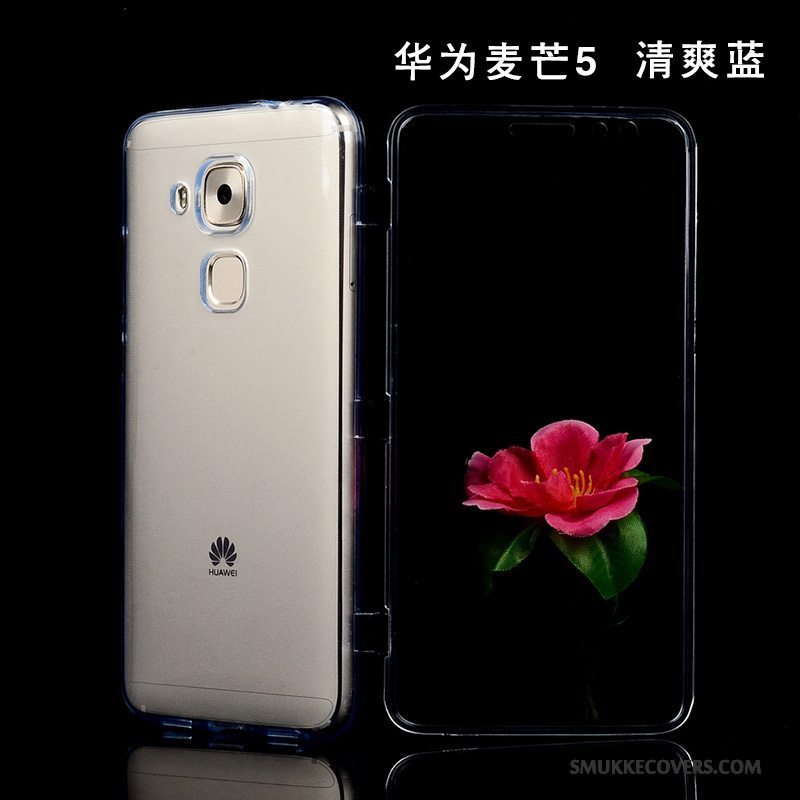 Etui Huawei G9 Plus Beskyttelse Tynd Gennemsigtig, Cover Huawei G9 Plus Tasker Grøn Anti-fald