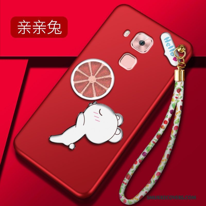 Etui Huawei G9 Plus Blød Anti-fald Hængende Ornamenter, Cover Huawei G9 Plus Silikone Trend Telefon