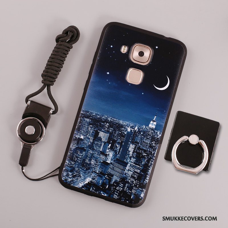 Etui Huawei G9 Plus Blød Hvid Hængende Ornamenter, Cover Huawei G9 Plus Silikone Telefon