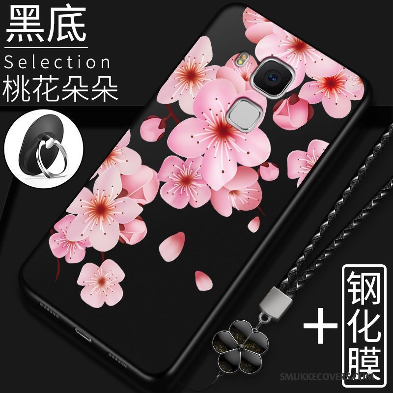 Etui Huawei G9 Plus Blød Telefonanti-fald, Cover Huawei G9 Plus Beskyttelse Rød