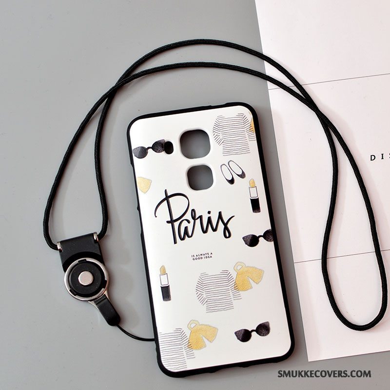 Etui Huawei G9 Plus Cartoon Telefonanti-fald, Cover Huawei G9 Plus Blød Trend Hængende Ornamenter