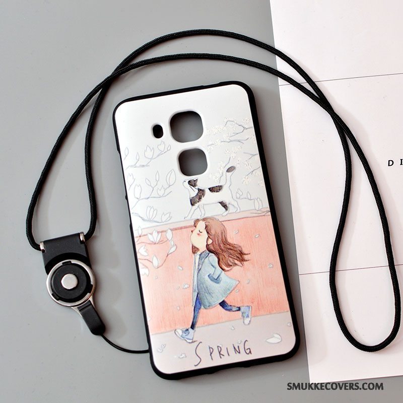 Etui Huawei G9 Plus Cartoon Telefonanti-fald, Cover Huawei G9 Plus Blød Trend Hængende Ornamenter