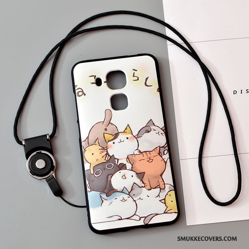 Etui Huawei G9 Plus Cartoon Telefonanti-fald, Cover Huawei G9 Plus Blød Trend Hængende Ornamenter