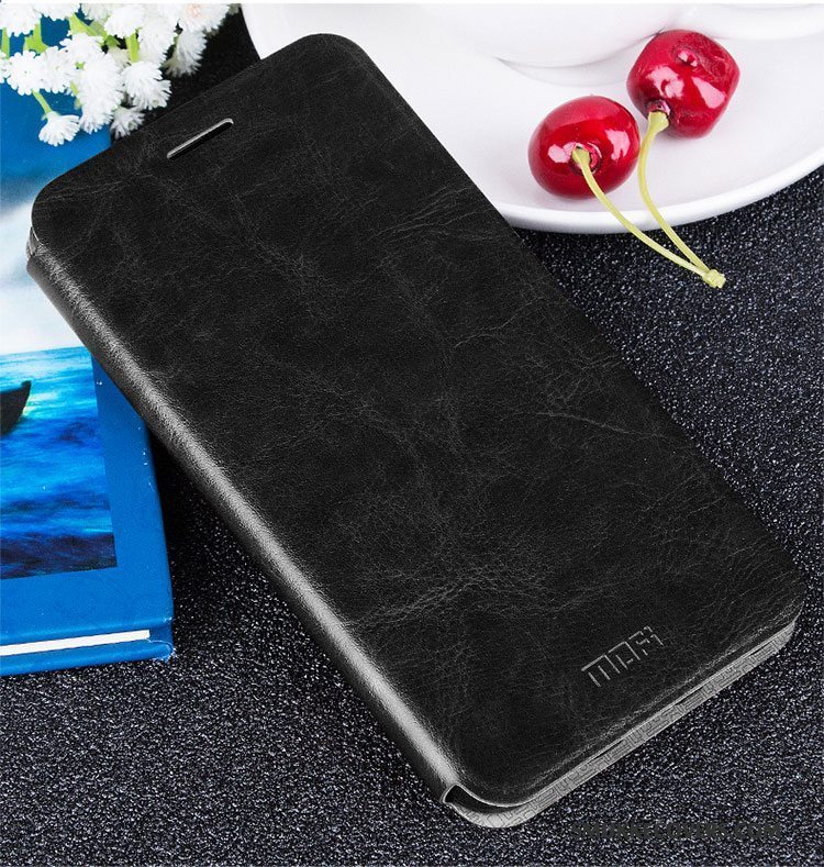 Etui Huawei G9 Plus Folio Lyseblå Telefon, Cover Huawei G9 Plus Læder Anti-fald