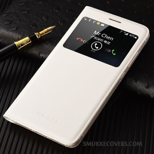 Etui Huawei G9 Plus Folio Lyserød Anti-fald, Cover Huawei G9 Plus Læder Telefon