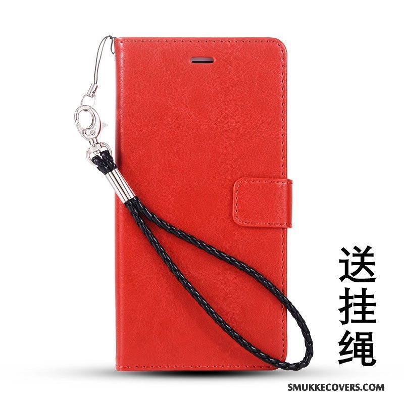 Etui Huawei G9 Plus Folio Telefonhængende Ornamenter, Cover Huawei G9 Plus Læder Anti-fald