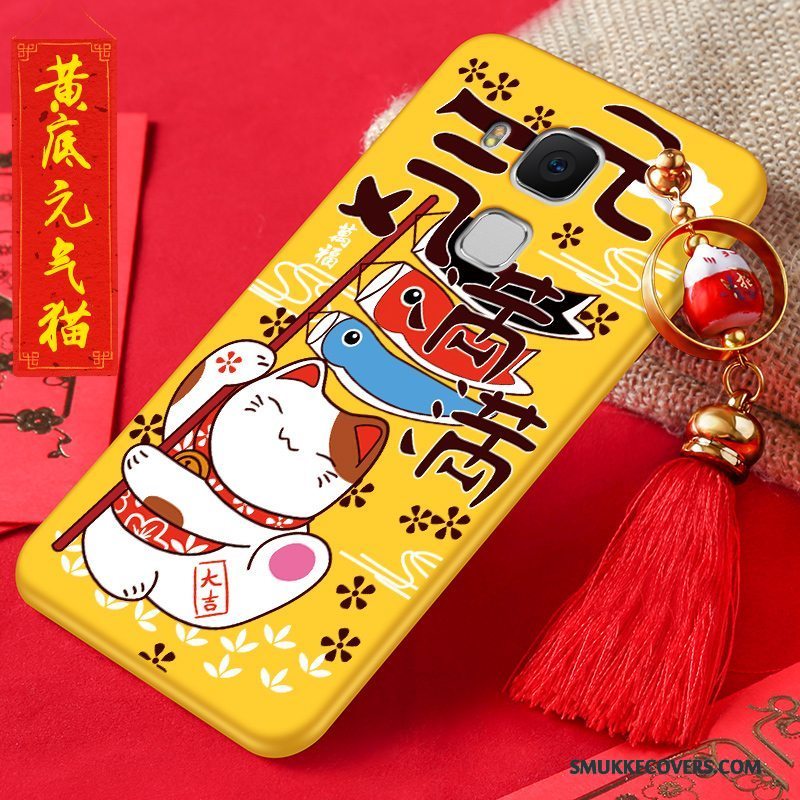 Etui Huawei G9 Plus Kreativ Af Personlighed Rød, Cover Huawei G9 Plus Beskyttelse Ny Smuk