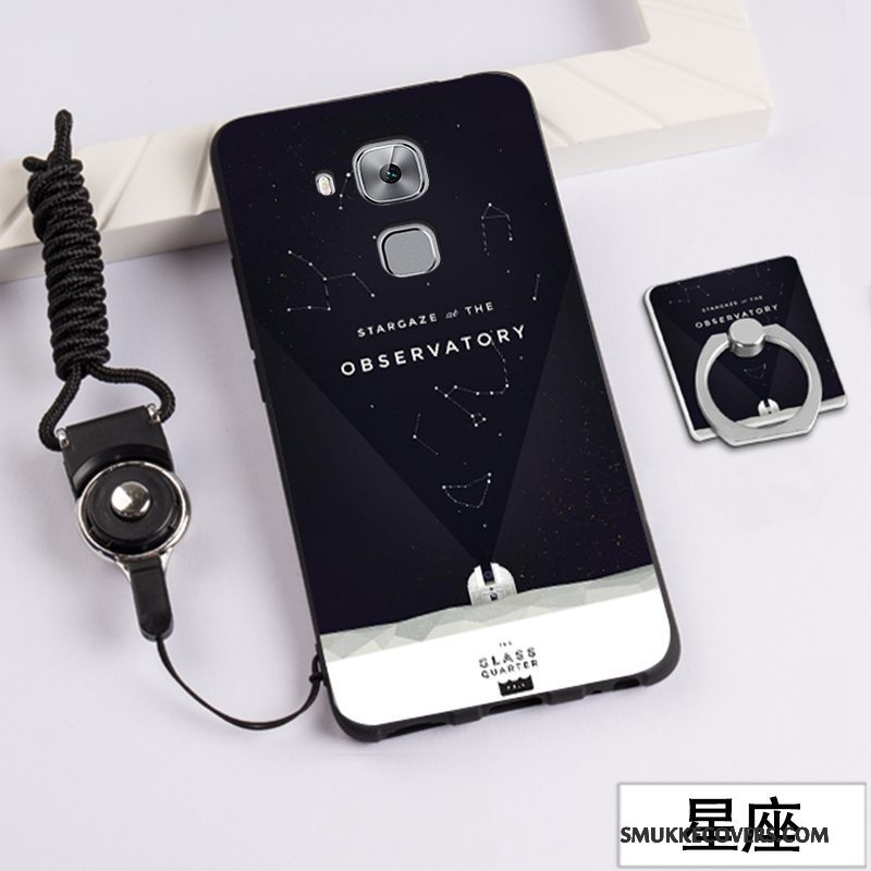 Etui Huawei G9 Plus Kreativ Anti-fald Lyserød, Cover Huawei G9 Plus Silikone Telefonhængende Ornamenter