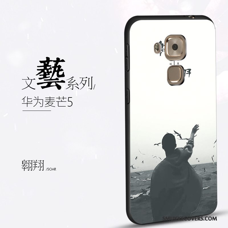 Etui Huawei G9 Plus Kreativ Telefonanti-fald, Cover Huawei G9 Plus Silikone Trend Af Personlighed