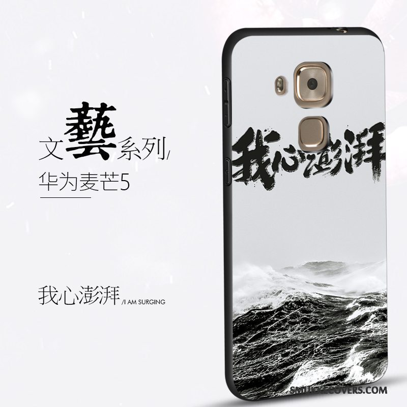 Etui Huawei G9 Plus Kreativ Telefonanti-fald, Cover Huawei G9 Plus Silikone Trend Af Personlighed