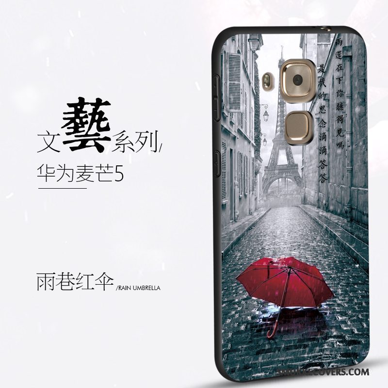 Etui Huawei G9 Plus Kreativ Telefonanti-fald, Cover Huawei G9 Plus Silikone Trend Af Personlighed