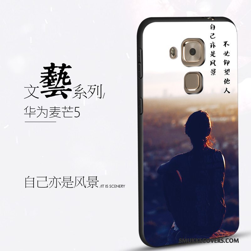 Etui Huawei G9 Plus Kreativ Telefonanti-fald, Cover Huawei G9 Plus Silikone Trend Af Personlighed