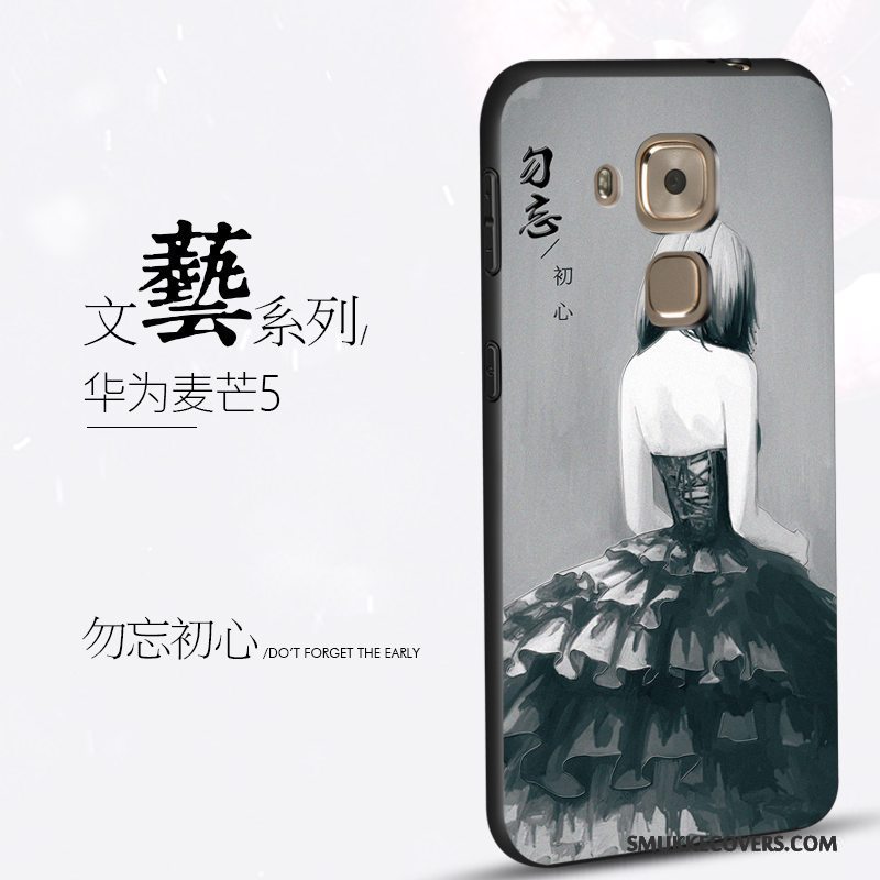Etui Huawei G9 Plus Kreativ Telefonanti-fald, Cover Huawei G9 Plus Silikone Trend Af Personlighed