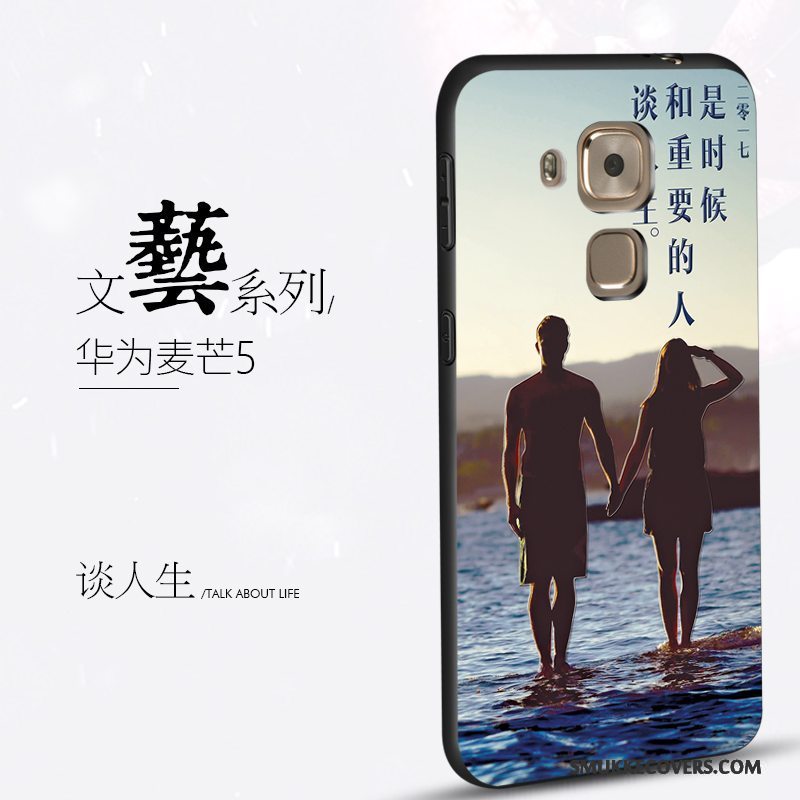 Etui Huawei G9 Plus Kreativ Telefonanti-fald, Cover Huawei G9 Plus Silikone Trend Af Personlighed