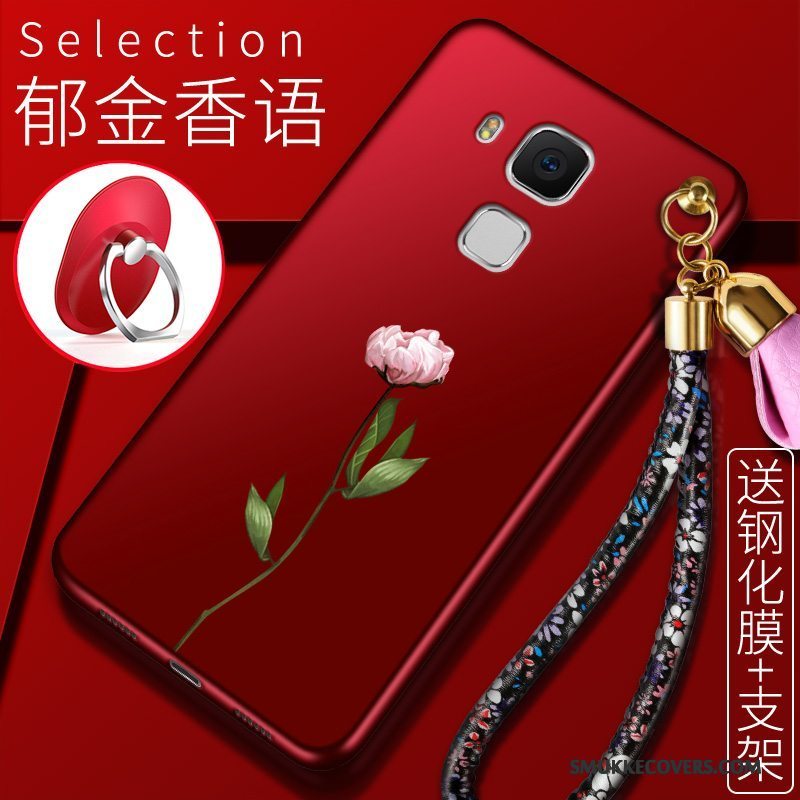 Etui Huawei G9 Plus Kreativ Trend Rød, Cover Huawei G9 Plus Beskyttelse Telefonny