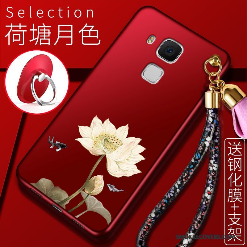 Etui Huawei G9 Plus Kreativ Trend Rød, Cover Huawei G9 Plus Beskyttelse Telefonny