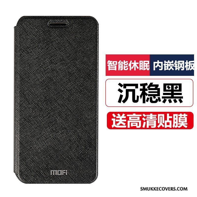 Etui Huawei G9 Plus Læder Hængende Ornamenter Anti-fald, Cover Huawei G9 Plus Beskyttelse Telefonguld