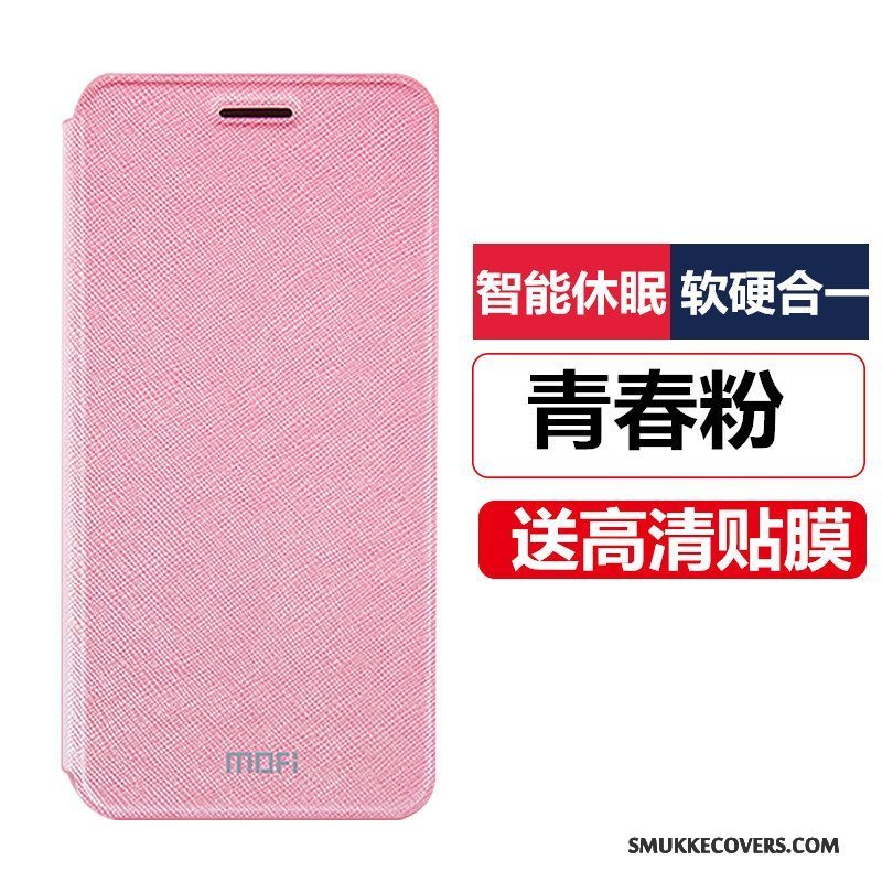 Etui Huawei G9 Plus Læder Hængende Ornamenter Anti-fald, Cover Huawei G9 Plus Beskyttelse Telefonguld