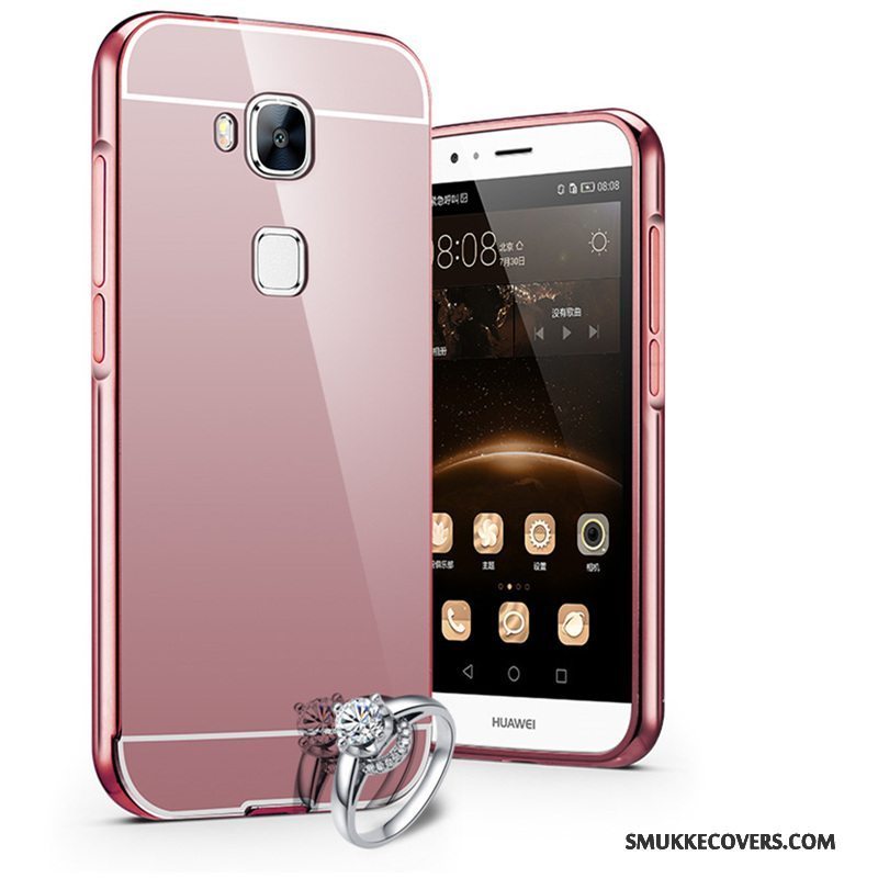 Etui Huawei G9 Plus Metal Hård Dyb Farve, Cover Huawei G9 Plus Beskyttelse Trend Telefon