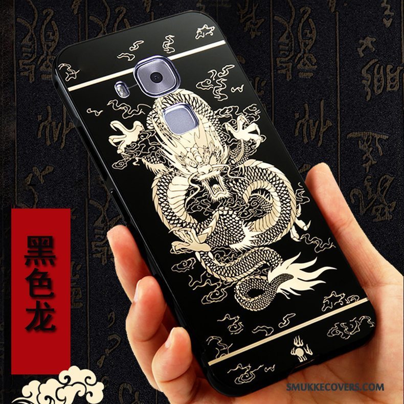 Etui Huawei G9 Plus Metal Sølv Telefon, Cover Huawei G9 Plus Tasker Anti-fald Ramme