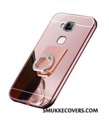 Etui Huawei G9 Plus Metal Telefonhård, Cover Huawei G9 Plus Beskyttelse Sort Ramme