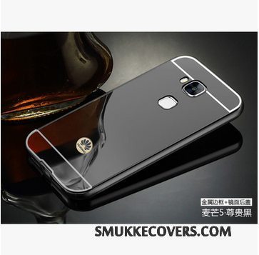 Etui Huawei G9 Plus Metal Telefontrend, Cover Huawei G9 Plus Beskyttelse Bagdæksel Ramme