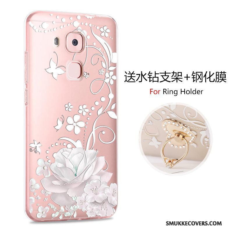 Etui Huawei G9 Plus Silikone Guld Af Personlighed, Cover Huawei G9 Plus Blød Telefonanti-fald