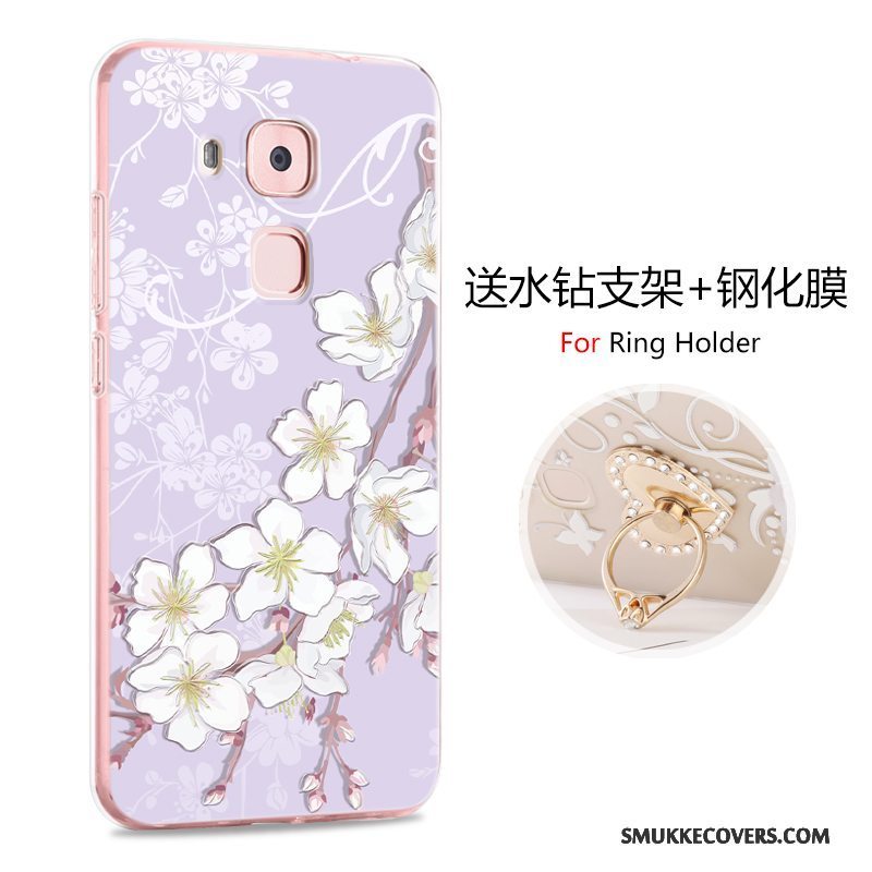 Etui Huawei G9 Plus Silikone Guld Af Personlighed, Cover Huawei G9 Plus Blød Telefonanti-fald