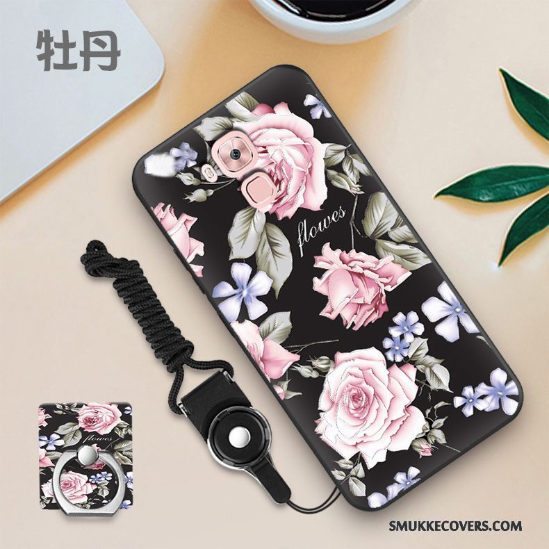 Etui Huawei G9 Plus Silikone Nubuck Anti-fald, Cover Huawei G9 Plus Blød Telefon