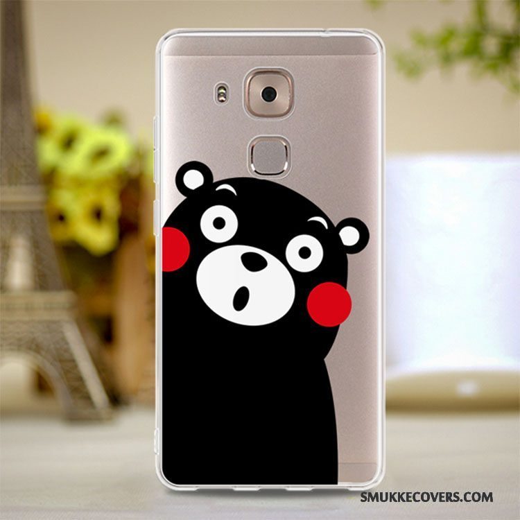 Etui Huawei G9 Plus Silikone Telefongennemsigtig, Cover Huawei G9 Plus Tasker Rød