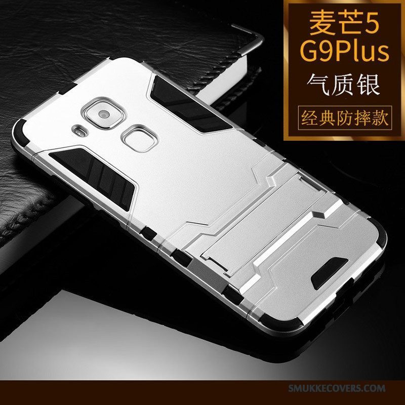 Etui Huawei G9 Plus Tasker Cyan Telefon, Cover Huawei G9 Plus Blød