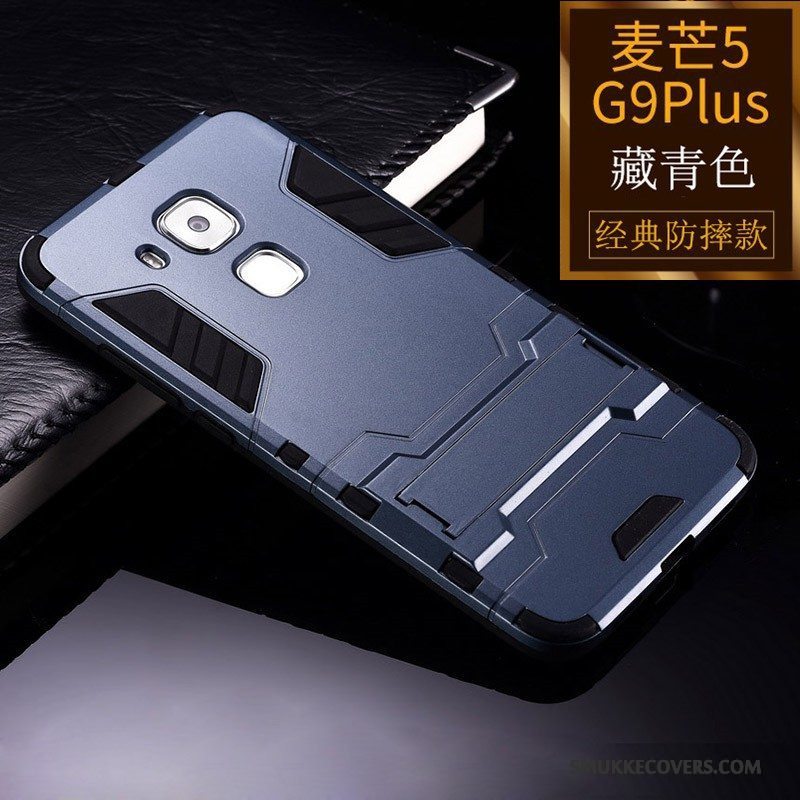 Etui Huawei G9 Plus Tasker Cyan Telefon, Cover Huawei G9 Plus Blød