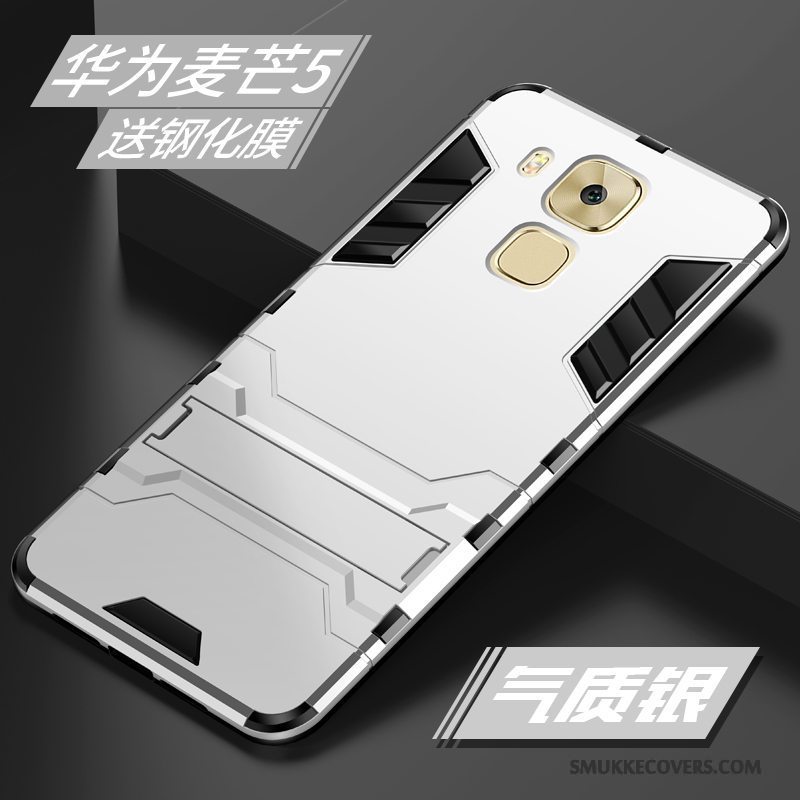 Etui Huawei G9 Plus Tasker Telefonaf Personlighed, Cover Huawei G9 Plus Kreativ Anti-fald Guld