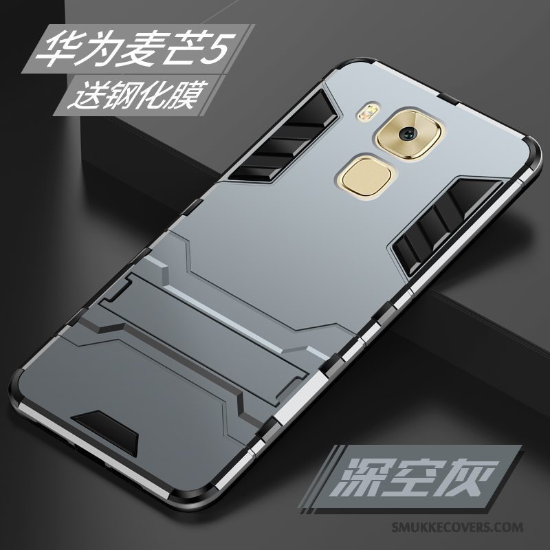 Etui Huawei G9 Plus Tasker Telefonaf Personlighed, Cover Huawei G9 Plus Kreativ Anti-fald Guld