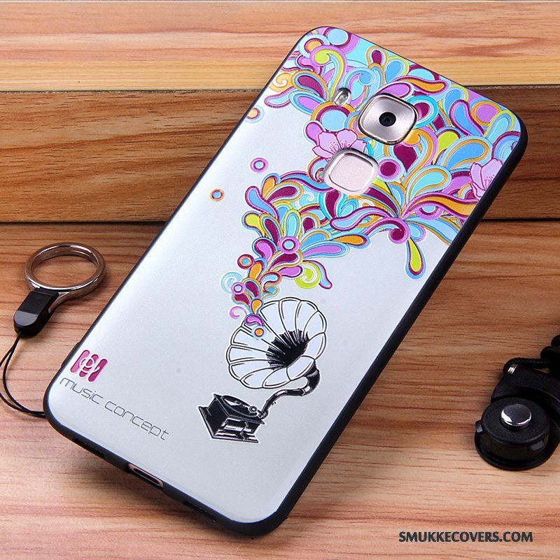 Etui Huawei G9 Plus Tasker Telefonhvid, Cover Huawei G9 Plus Silikone Anti-fald Tynd