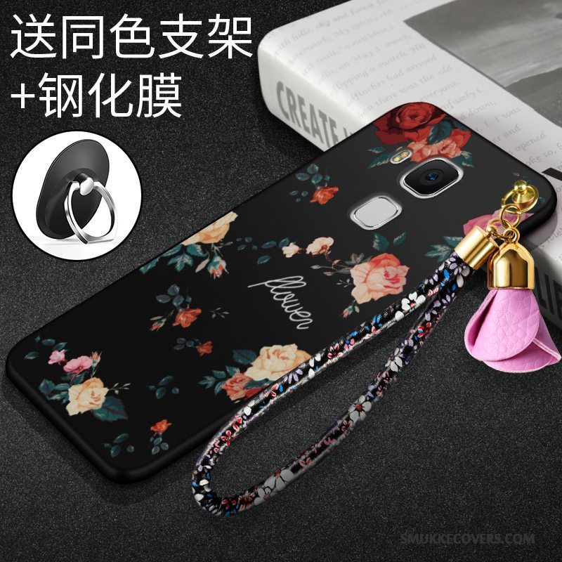 Etui Huawei G9 Plus Tasker Telefonrød, Cover Huawei G9 Plus Blød Af Personlighed Anti-fald