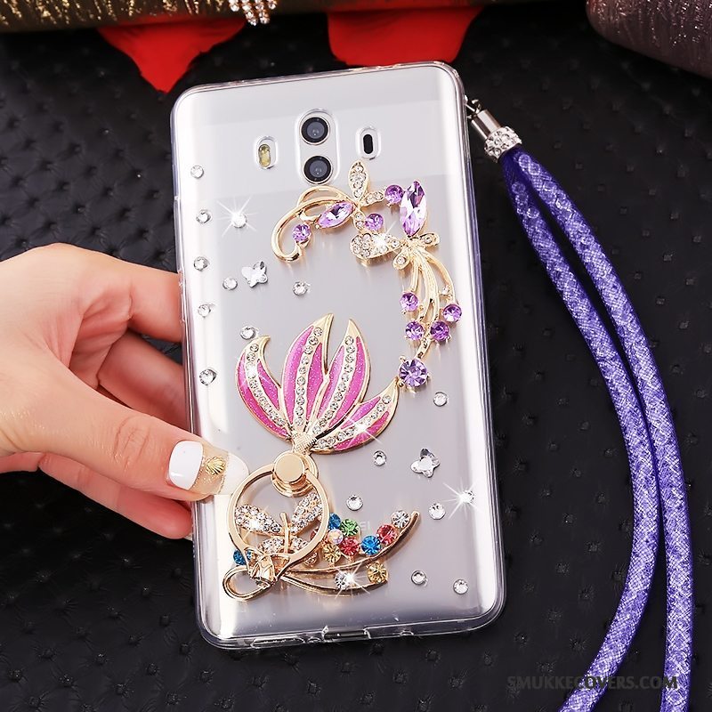 Etui Huawei Mate 10 Beskyttelse Af Personlighed Anti-fald, Cover Huawei Mate 10 Kreativ Blå Telefon