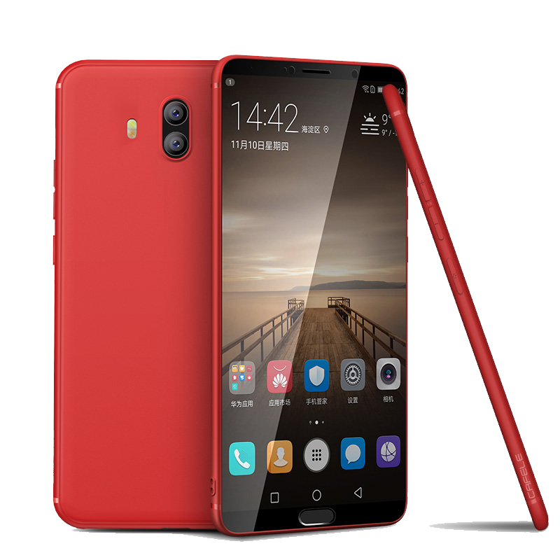 Etui Huawei Mate 10 Beskyttelse Anti-fald Tynd, Cover Huawei Mate 10 Blød Sort Telefon