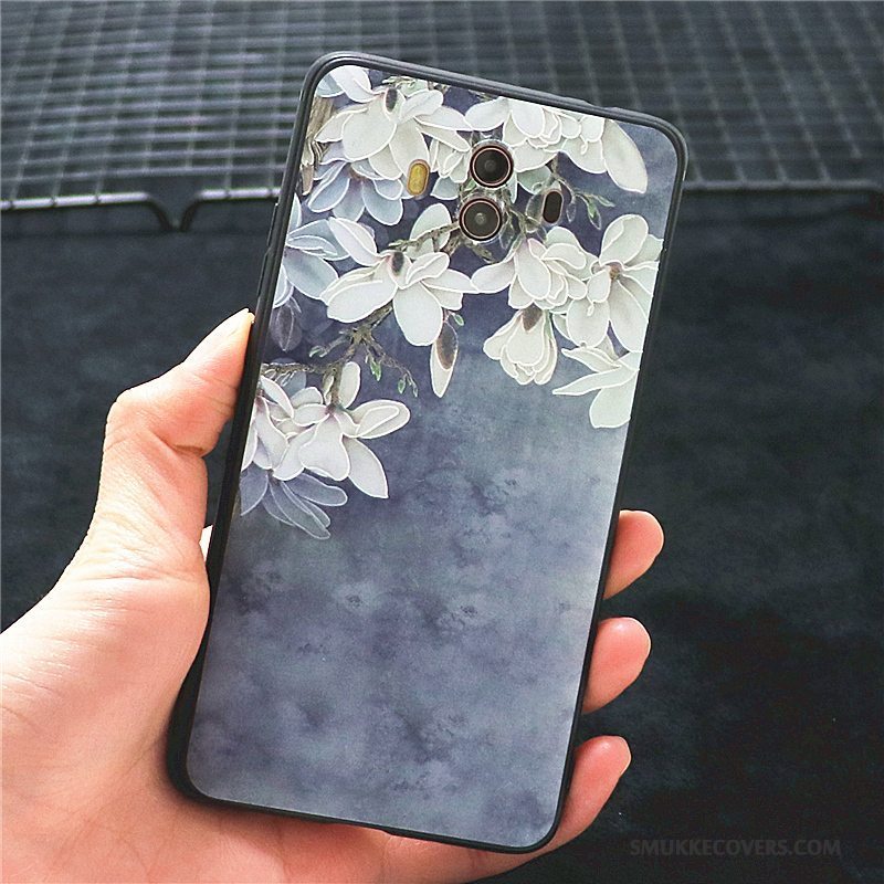 Etui Huawei Mate 10 Beskyttelse Lilla Telefon, Cover Huawei Mate 10 Blød Af Personlighed Trend