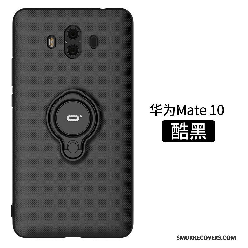 Etui Huawei Mate 10 Beskyttelse Ring Spænde, Cover Huawei Mate 10 Support Anti-fald Telefon