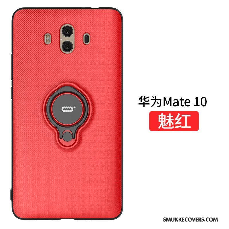 Etui Huawei Mate 10 Beskyttelse Ring Spænde, Cover Huawei Mate 10 Support Anti-fald Telefon
