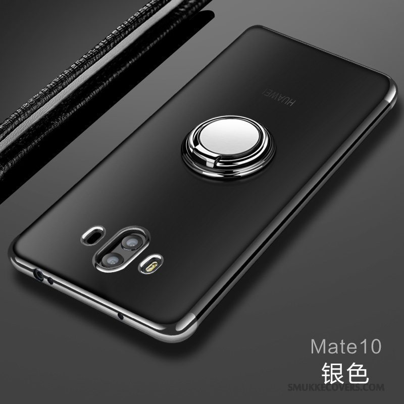 Etui Huawei Mate 10 Blød Telefonguld, Cover Huawei Mate 10 Tasker Belægning Gennemsigtig
