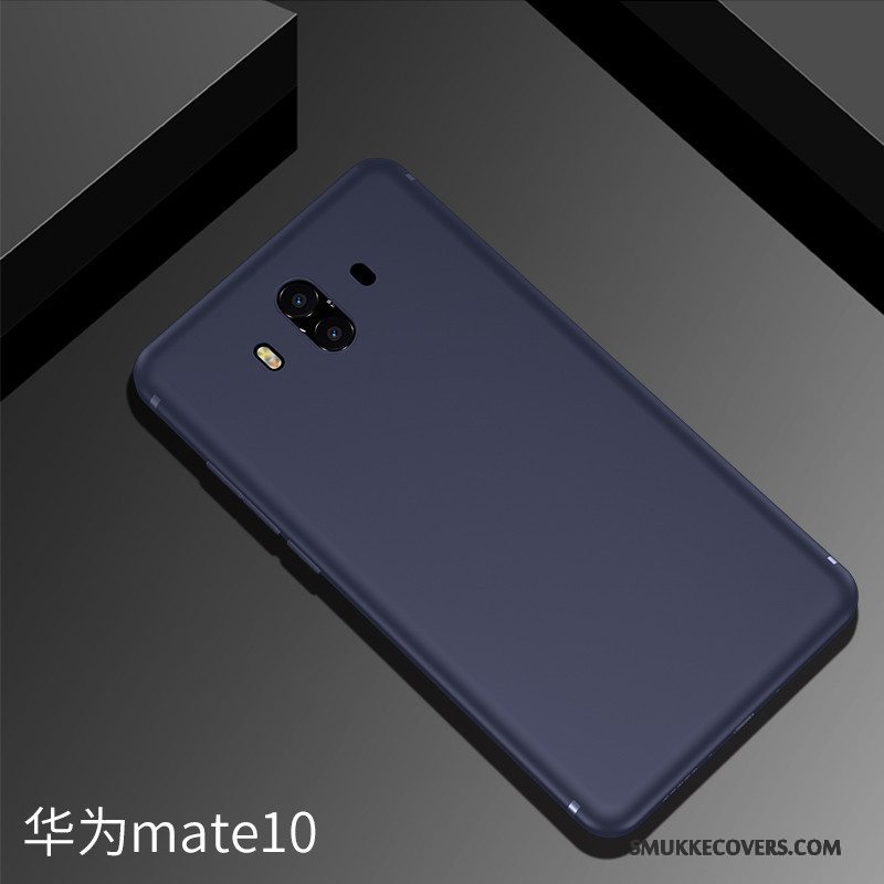 Etui Huawei Mate 10 Blød Telefonlyserød, Cover Huawei Mate 10 Silikone Nubuck