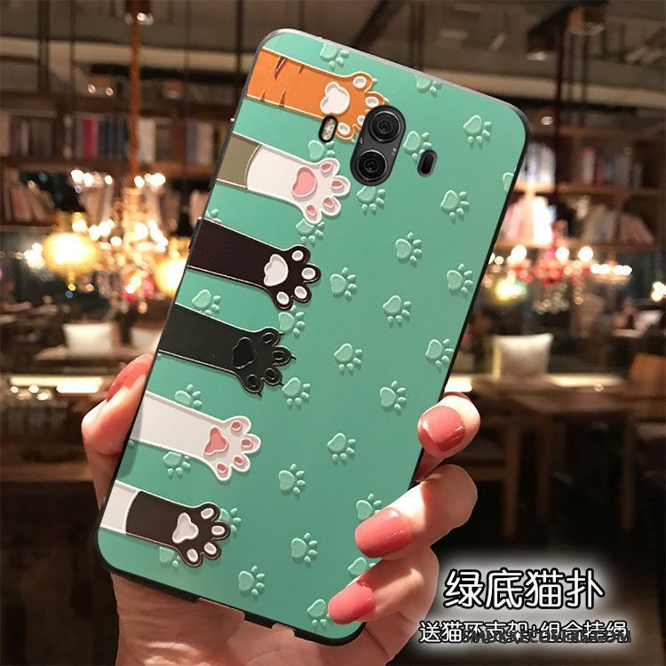 Etui Huawei Mate 10 Cartoon Af Personlighed Lyserød, Cover Huawei Mate 10 Tasker Hængende Ornamenter Trend