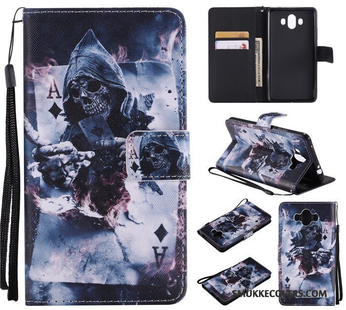 Etui Huawei Mate 10 Cartoon Lyserød Telefon, Cover Huawei Mate 10 Beskyttelse Anti-fald